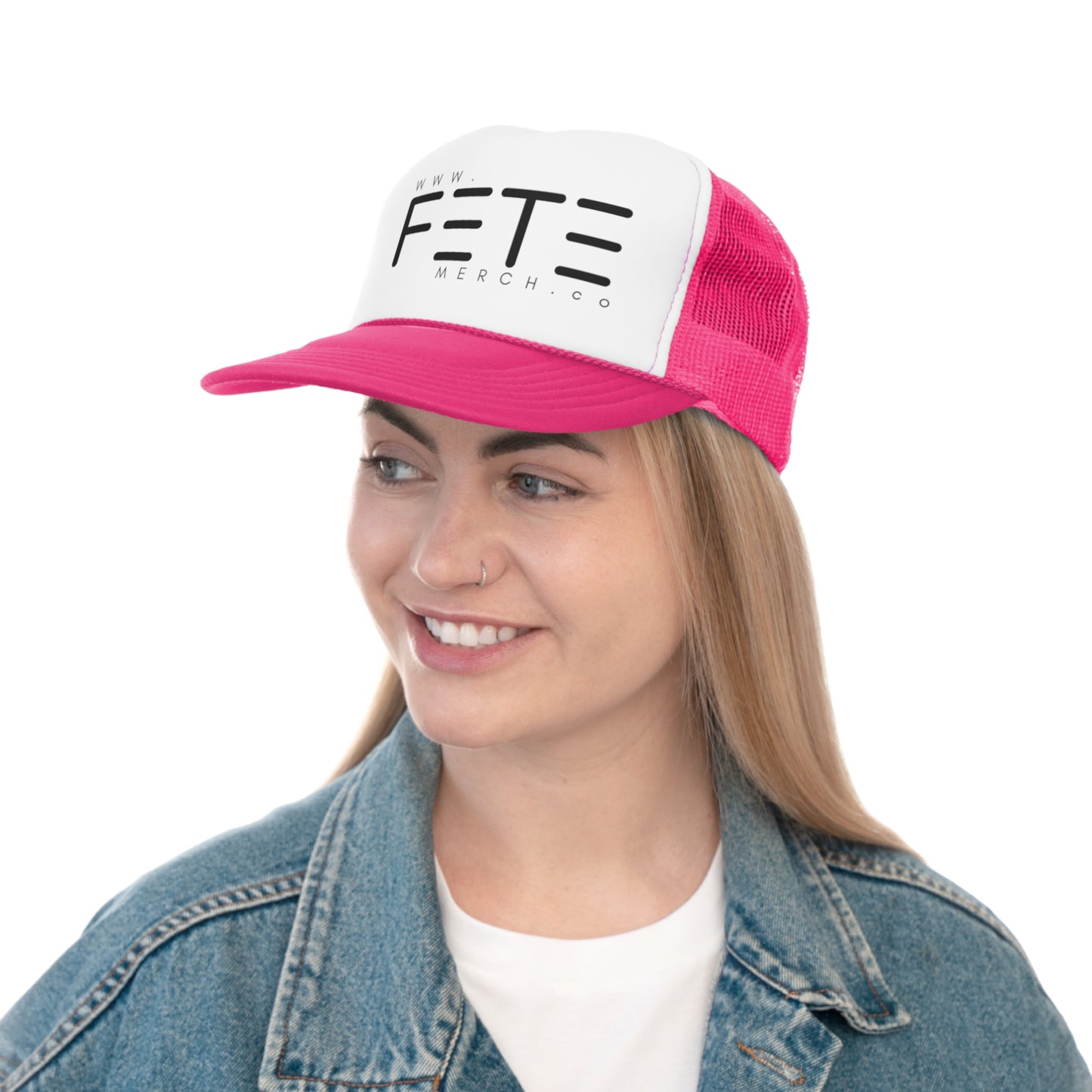 Fete domain Logo Trucker Caps