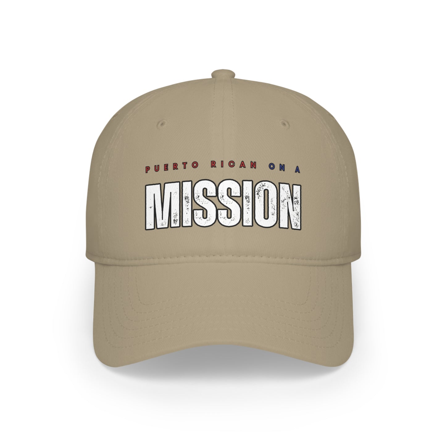 Puerto Rican on a Mission Profile Baseball Cap