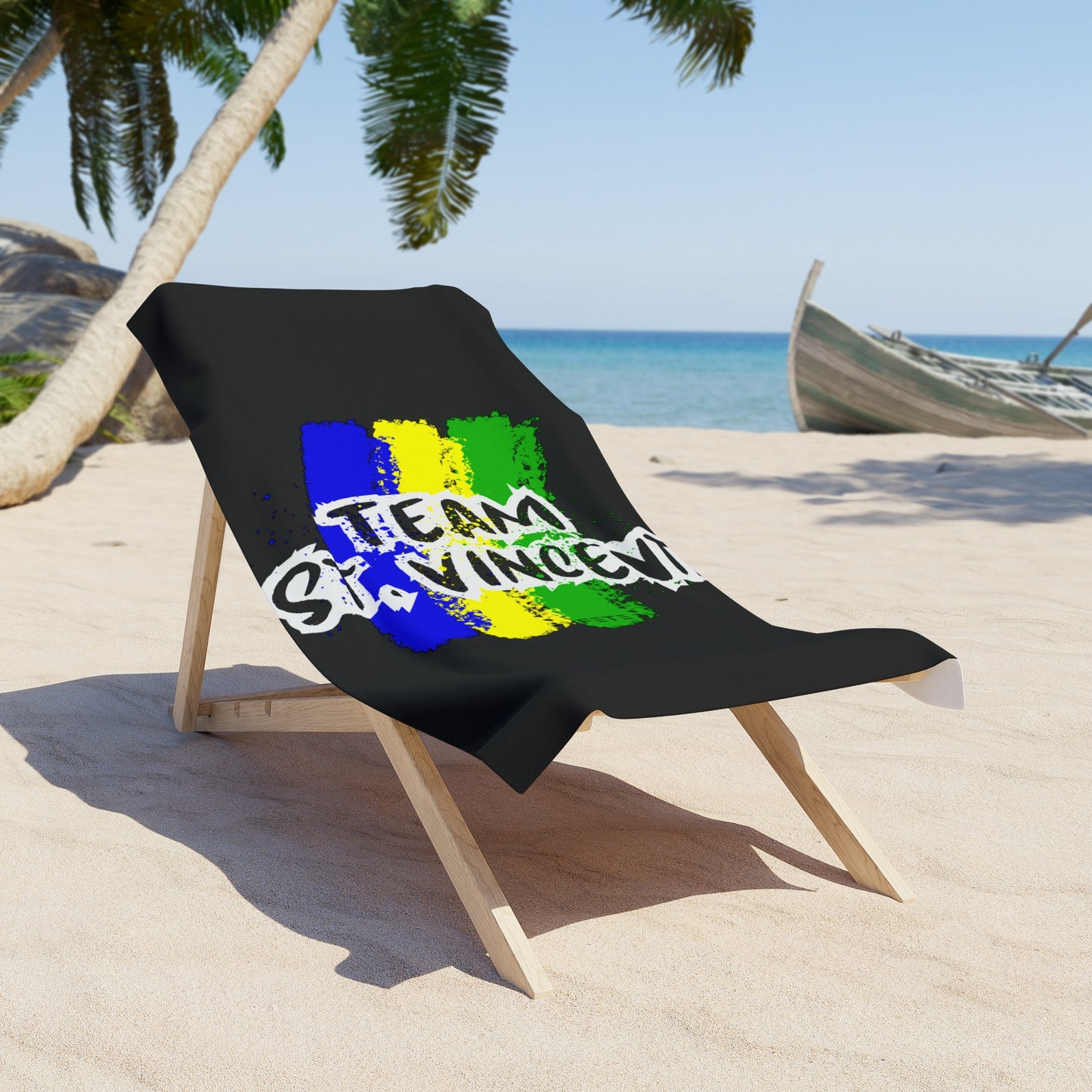 Team St. Vincent Beach Towel