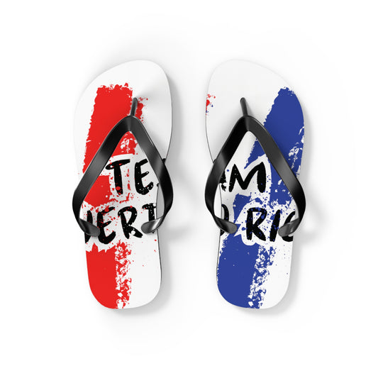 Team Puerto Rico Flip Flops