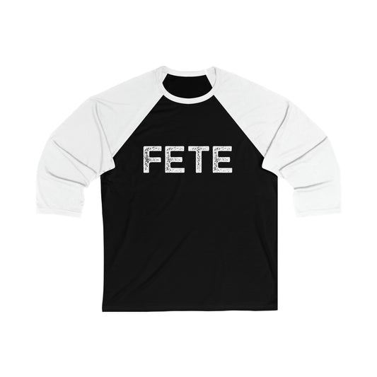 Fete paint Unisex 3\4 Sleeve Baseball Tee