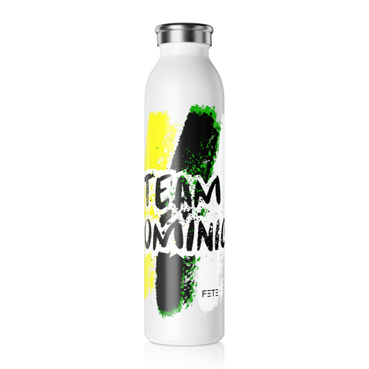 Team Dominica Slim Water Bottle