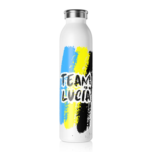 Team Lucia Slim Water Bottle