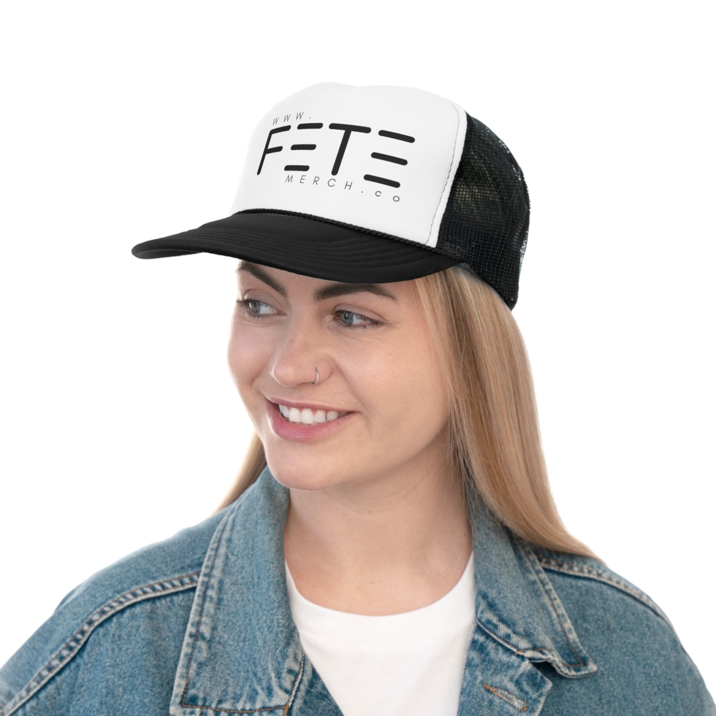 Fete domain Logo Trucker Caps