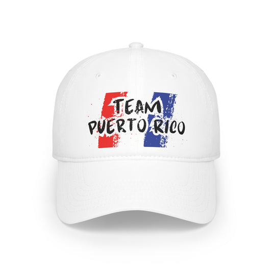 Team Puerto Rico Low Profile Baseball Cap