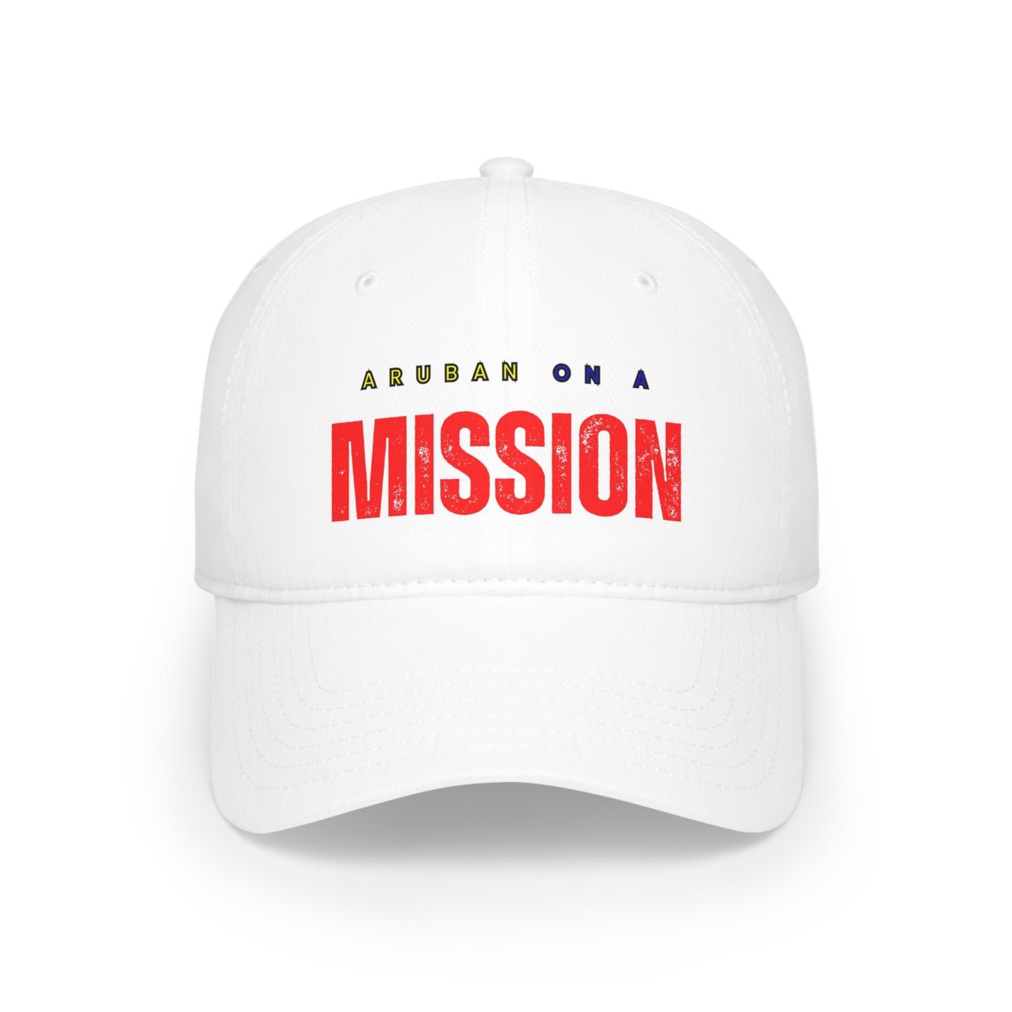 Aruban on a Mission Profile Baseball Cap