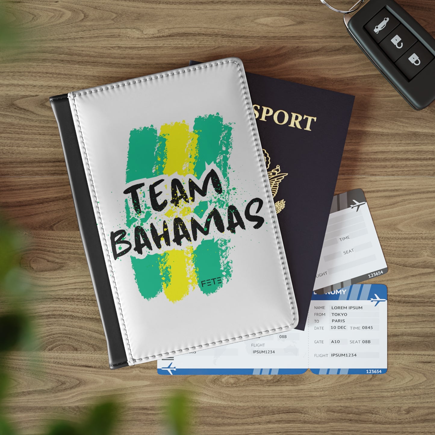 Team Bahamas Passport Cover