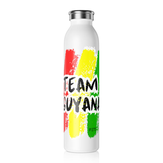 Team Guyana Slim Water Bottle