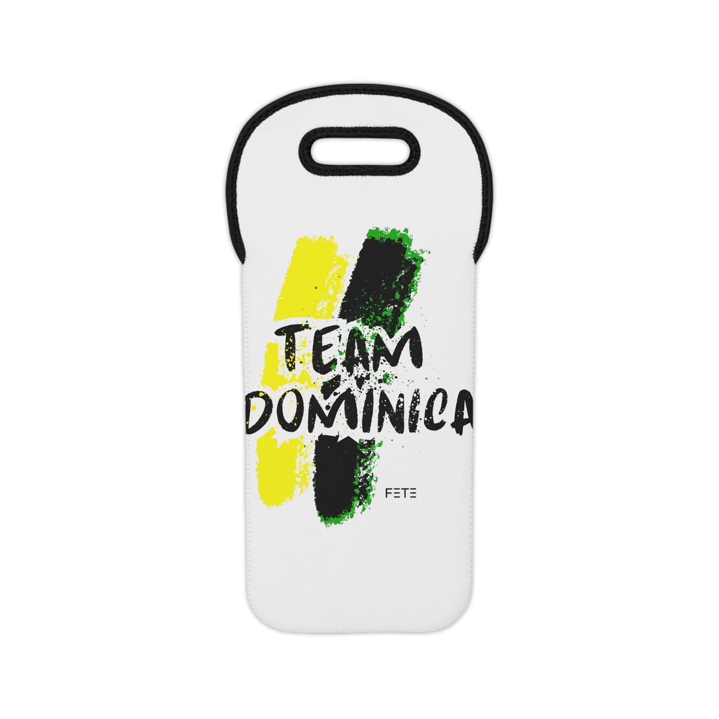 Team Dominica Wine Tote Bag