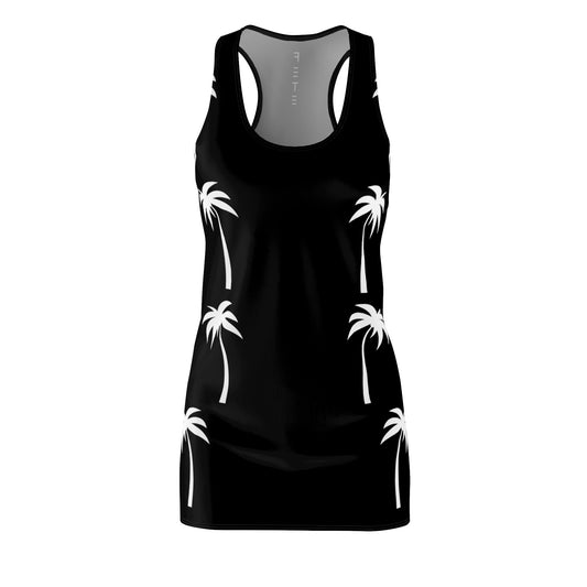 Tropical Cut & Sew Racerback Dress (AOP)
