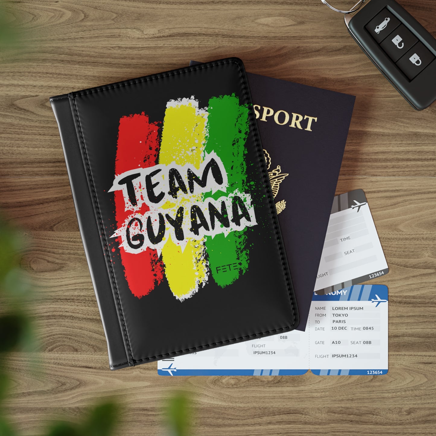 Team Guyana Passport Cover