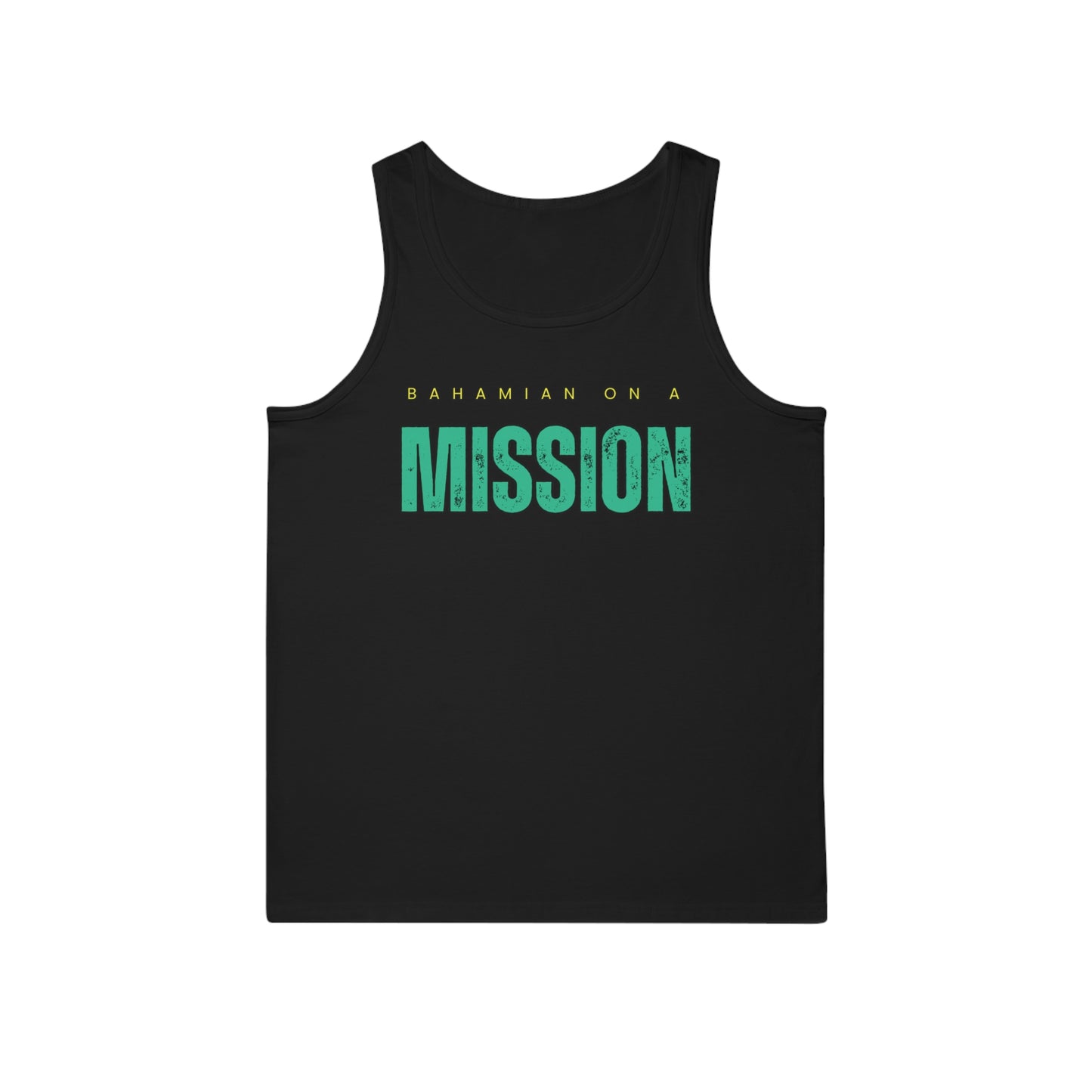 Bahamian on a Mission Unisex Softstyle™ Tank Top