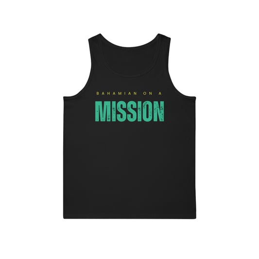 Bahamian on a Mission Unisex Softstyle™ Tank Top