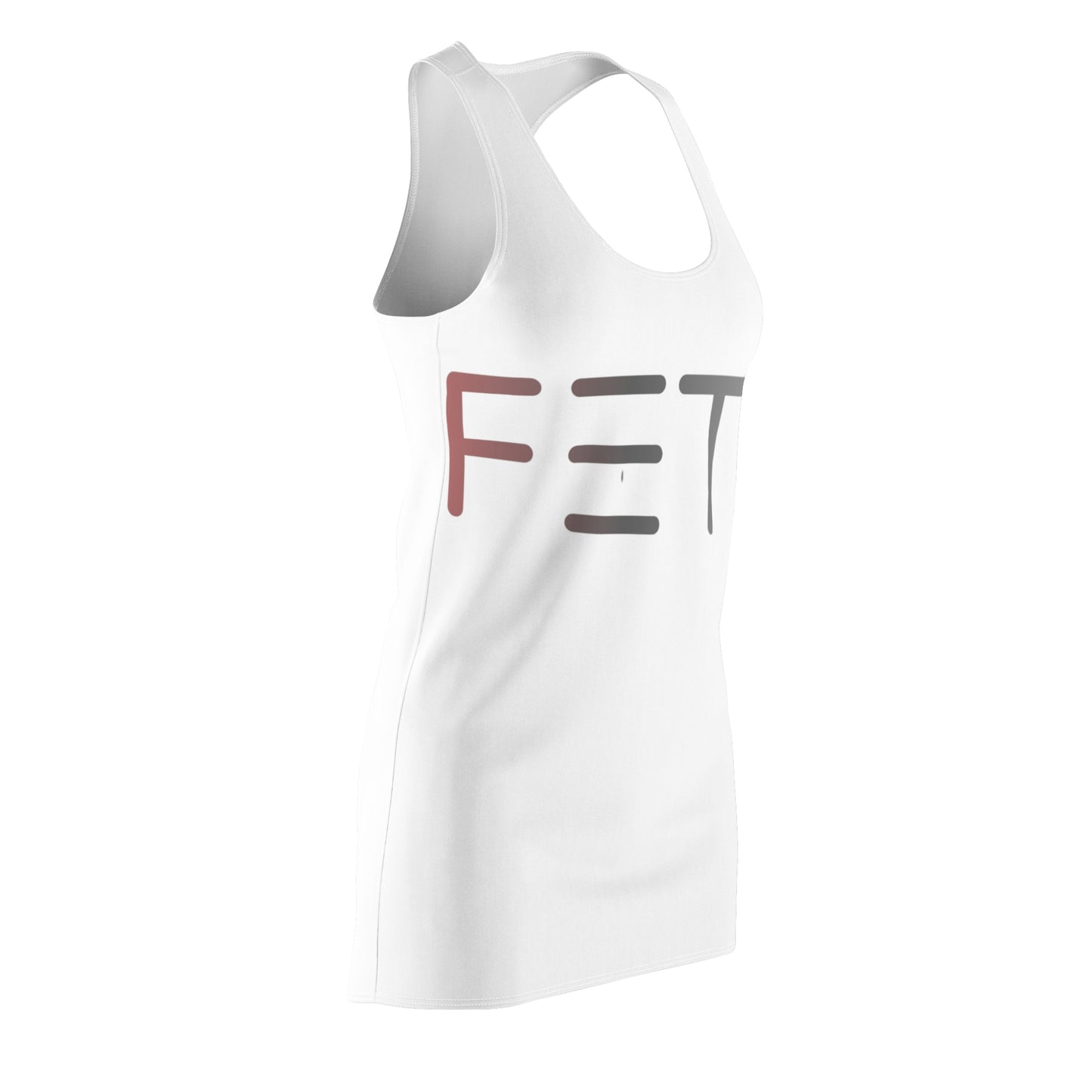 Fete Logo Cut & Sew Racerback Dress (AOP)