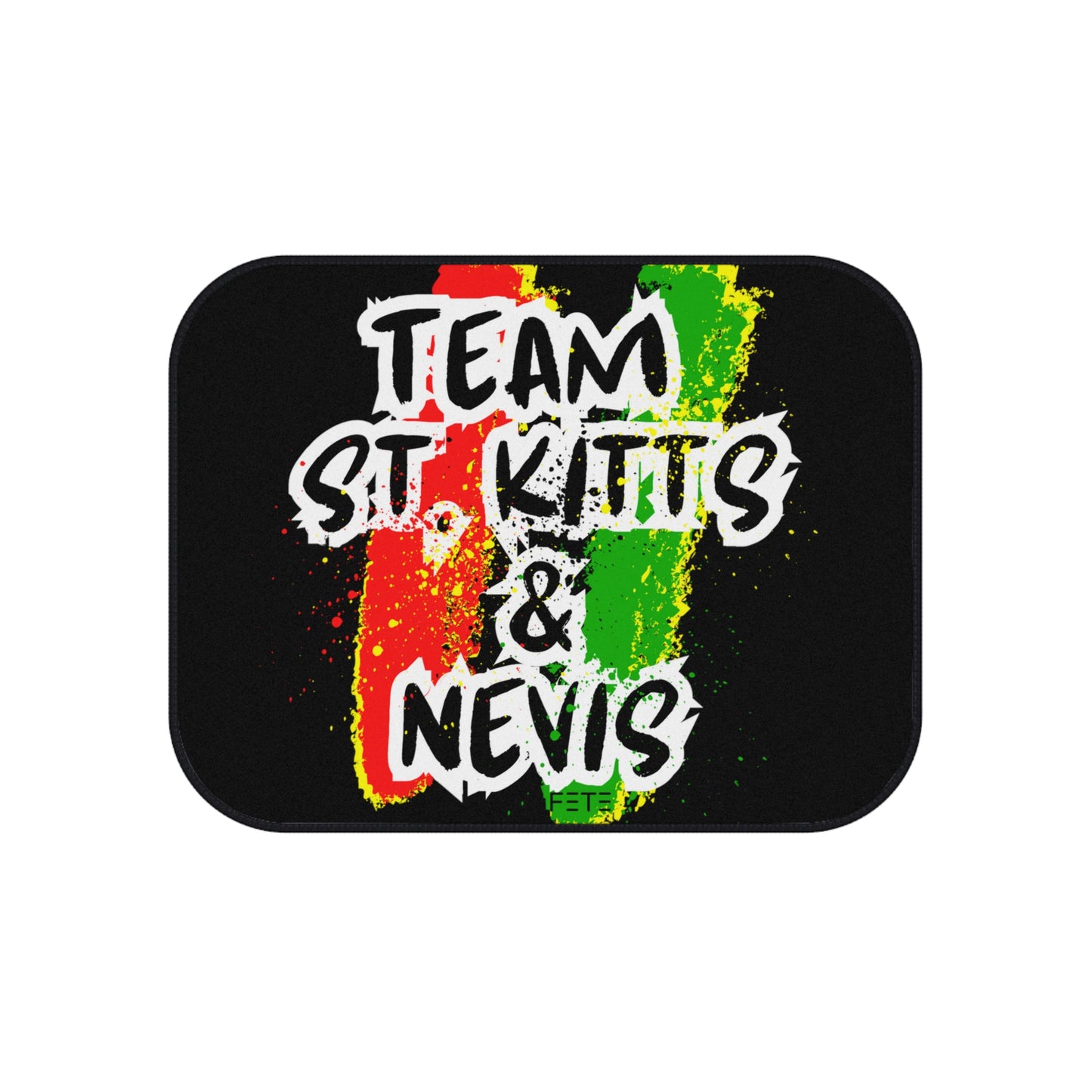 Team St. Kitts & Nevis Car Mats (Set of 4)