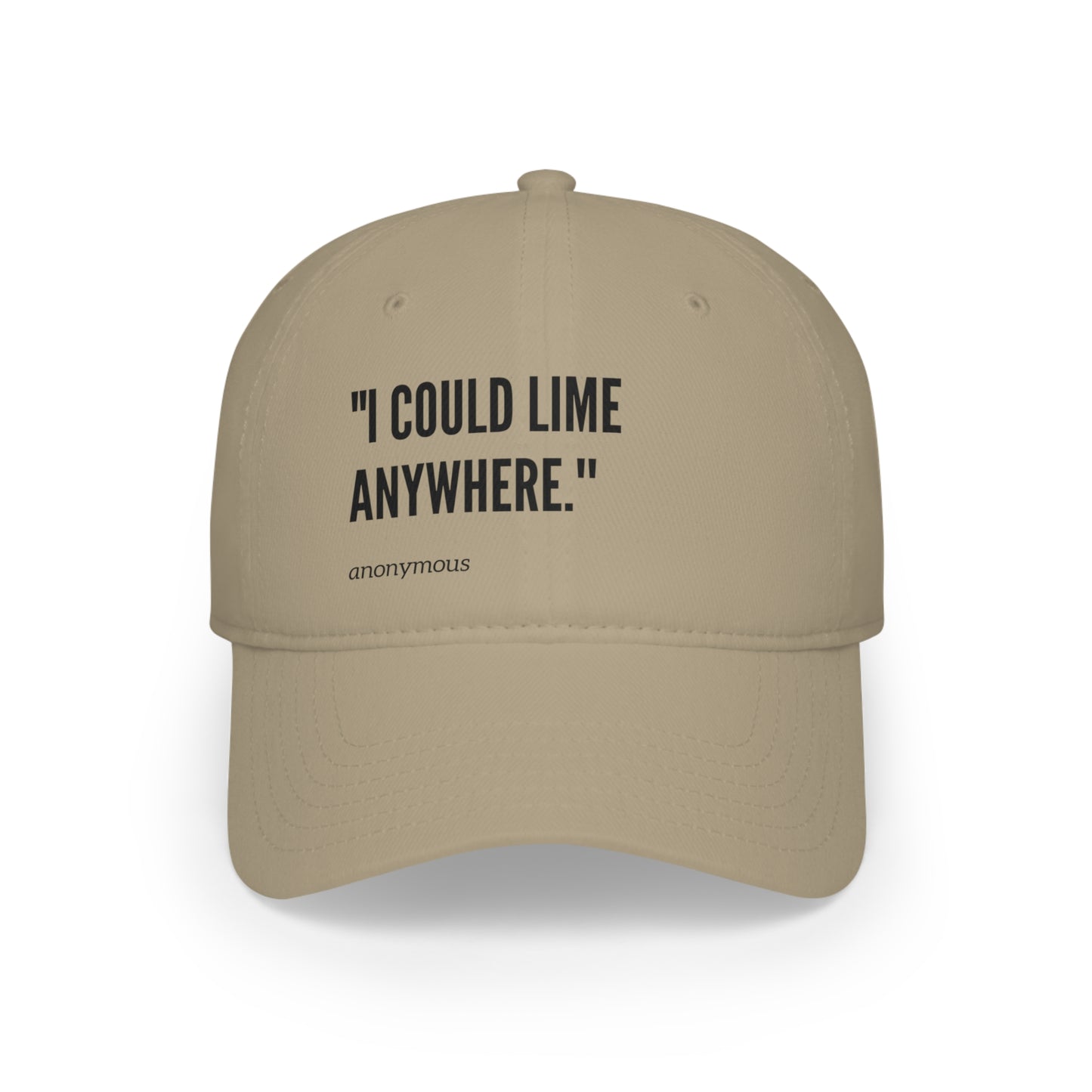 I could lime anywhere Low Profile Baseball Cap