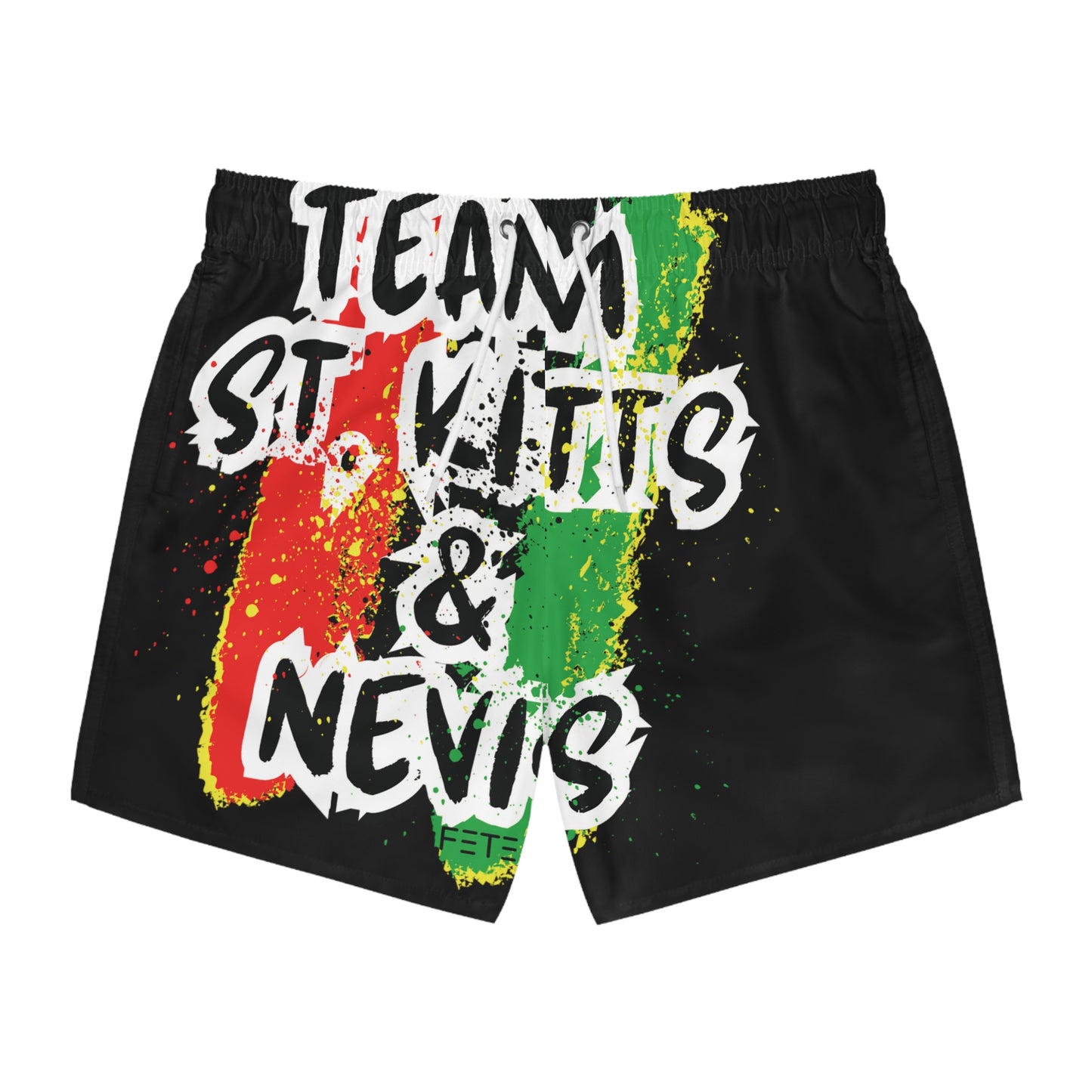 Team St. Kitts & Nevis Swim Trunks (AOP)