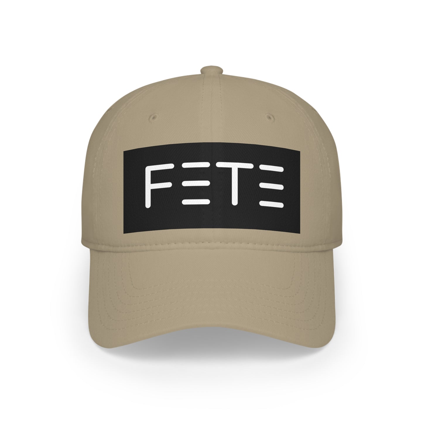 Fete Logo Low Profile Baseball Cap