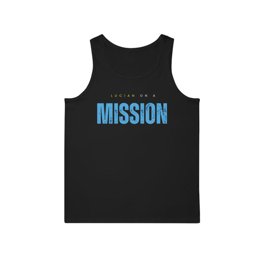 Lucian on a Mission Unisex Softstyle™ Tank Top