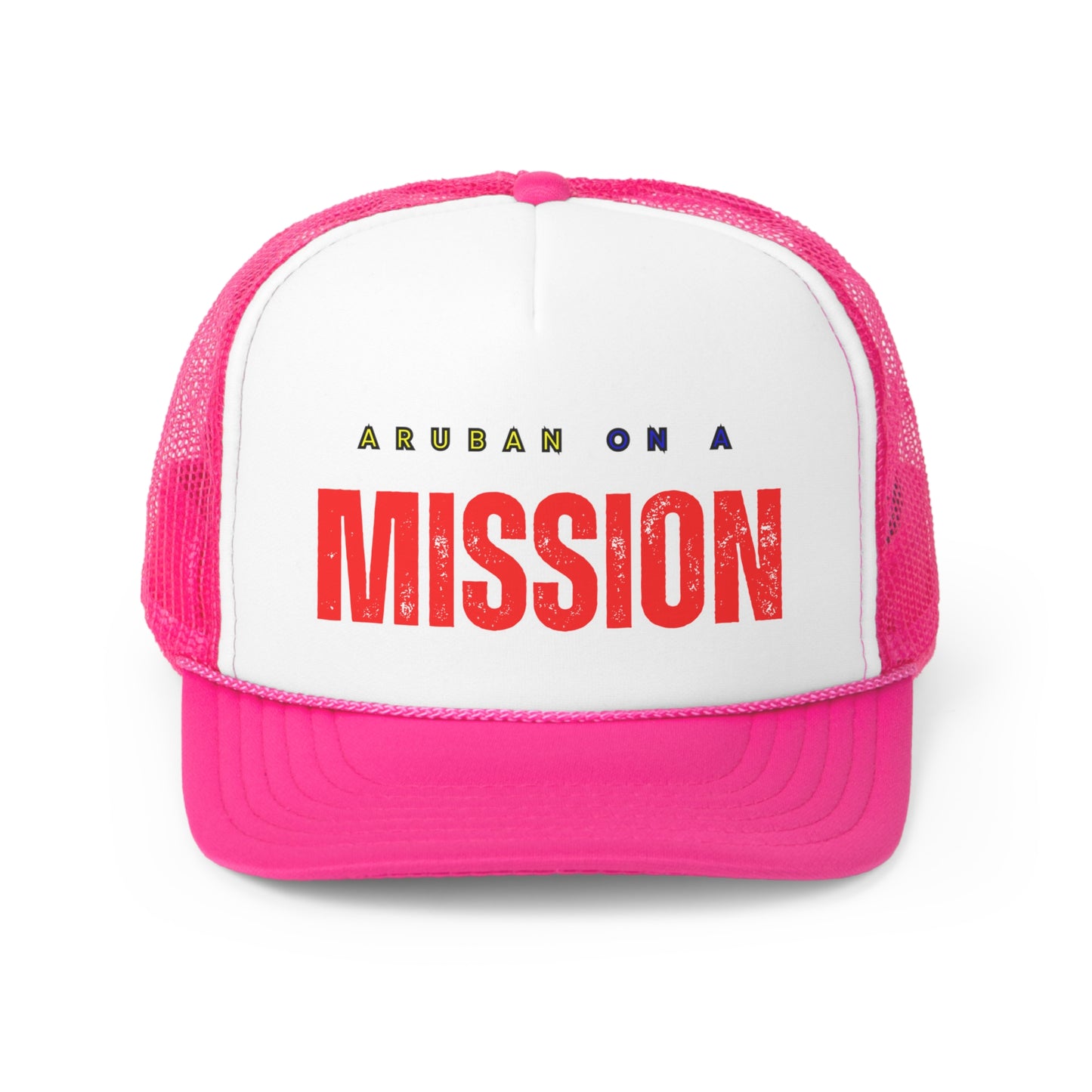 Aruban on a Mission Trucker Caps
