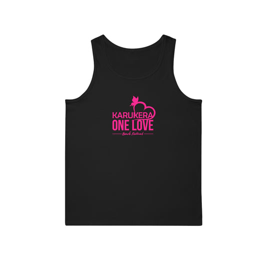 Karukera One Love Unisex Softstyle™ Tank Top (pink)