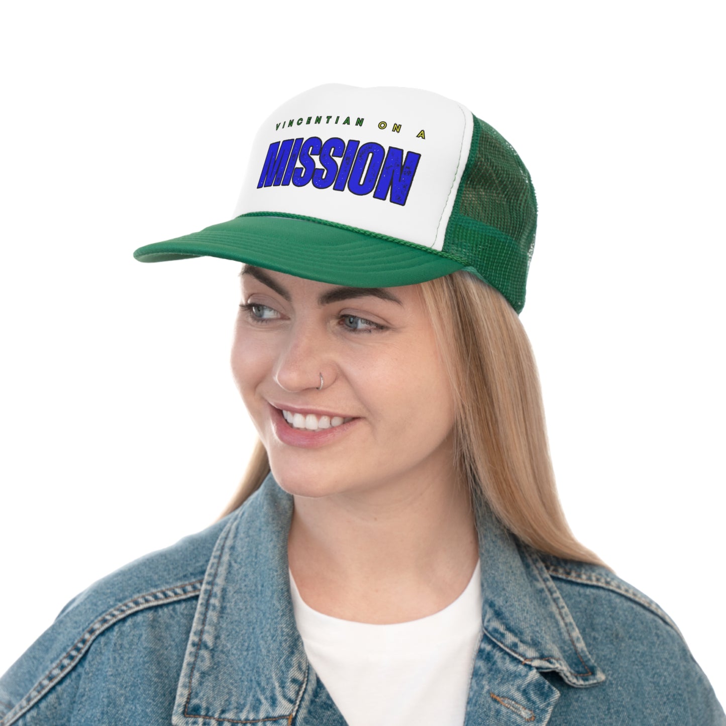 Vincentian on a Mission Trucker Caps