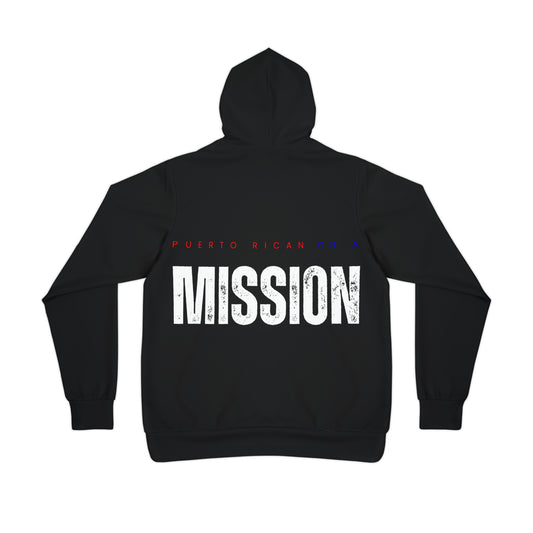 Puerto Rican on a Mission Athletic Hoodie (AOP)