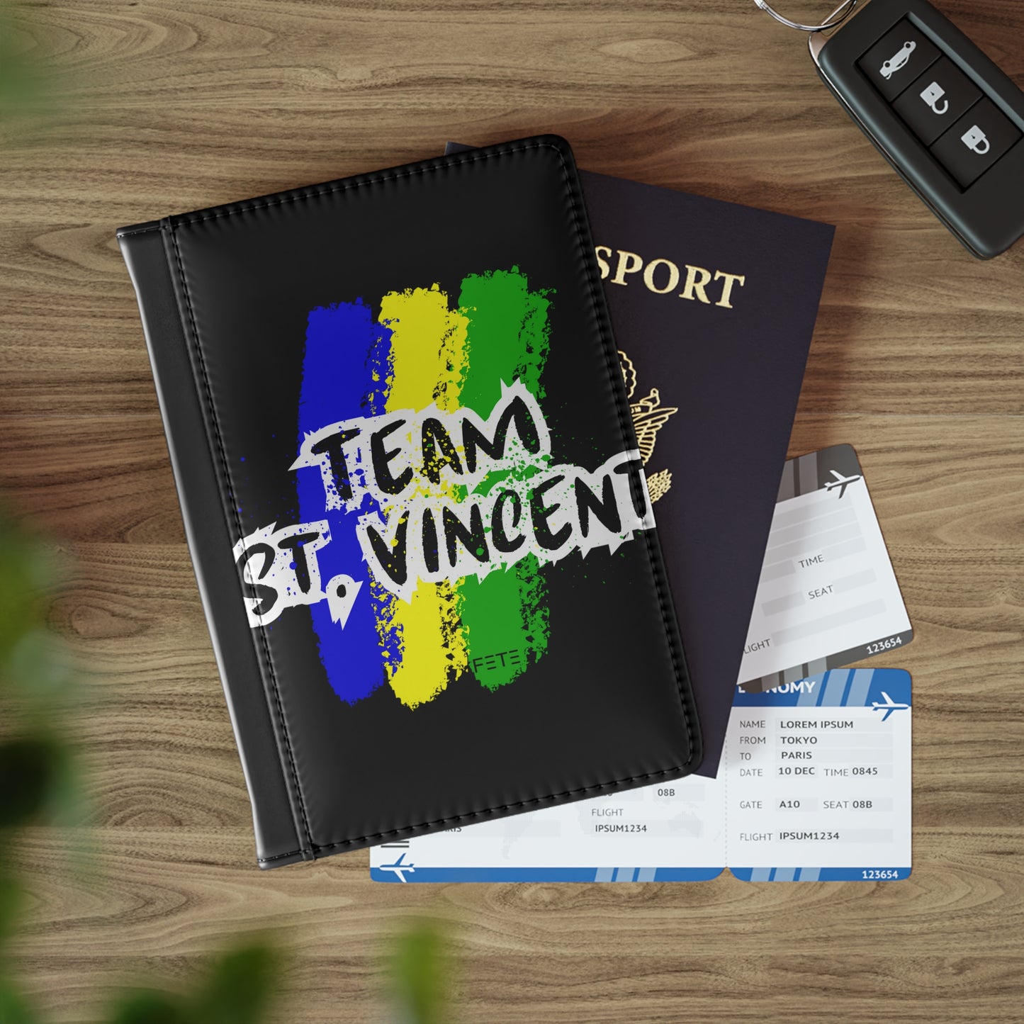 Team St. Vincent Passport Cover