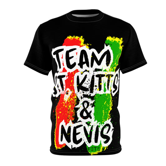 Team St. Kitts & Nevis Cut & Sew Tee (AOP)
