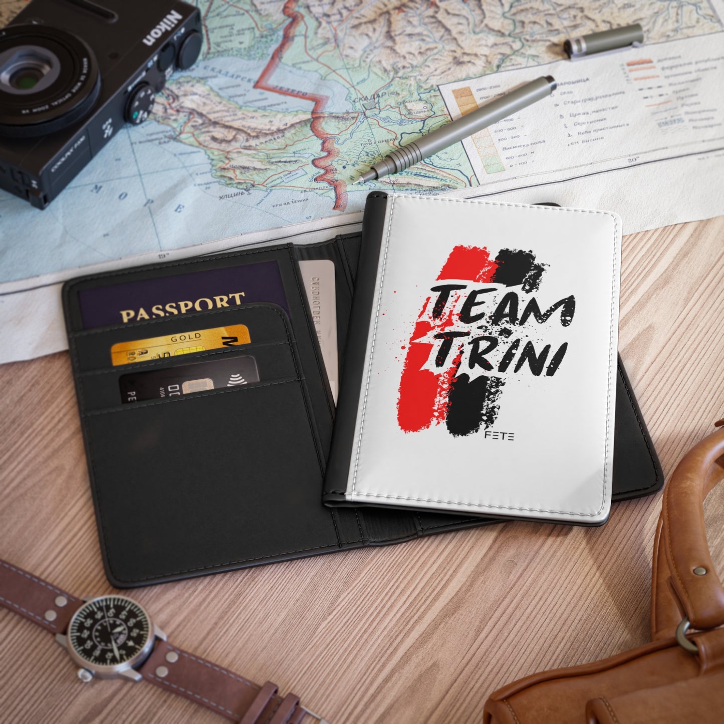 Team Trini Passport Cover