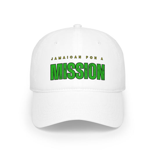 Jamaican pon a Mission Profile Baseball Cap