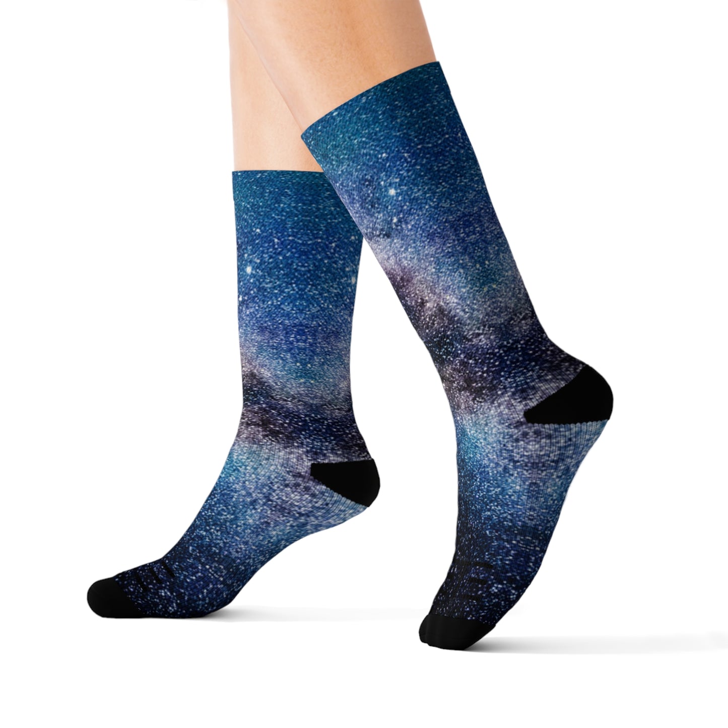 Galaxy Sublimation Socks