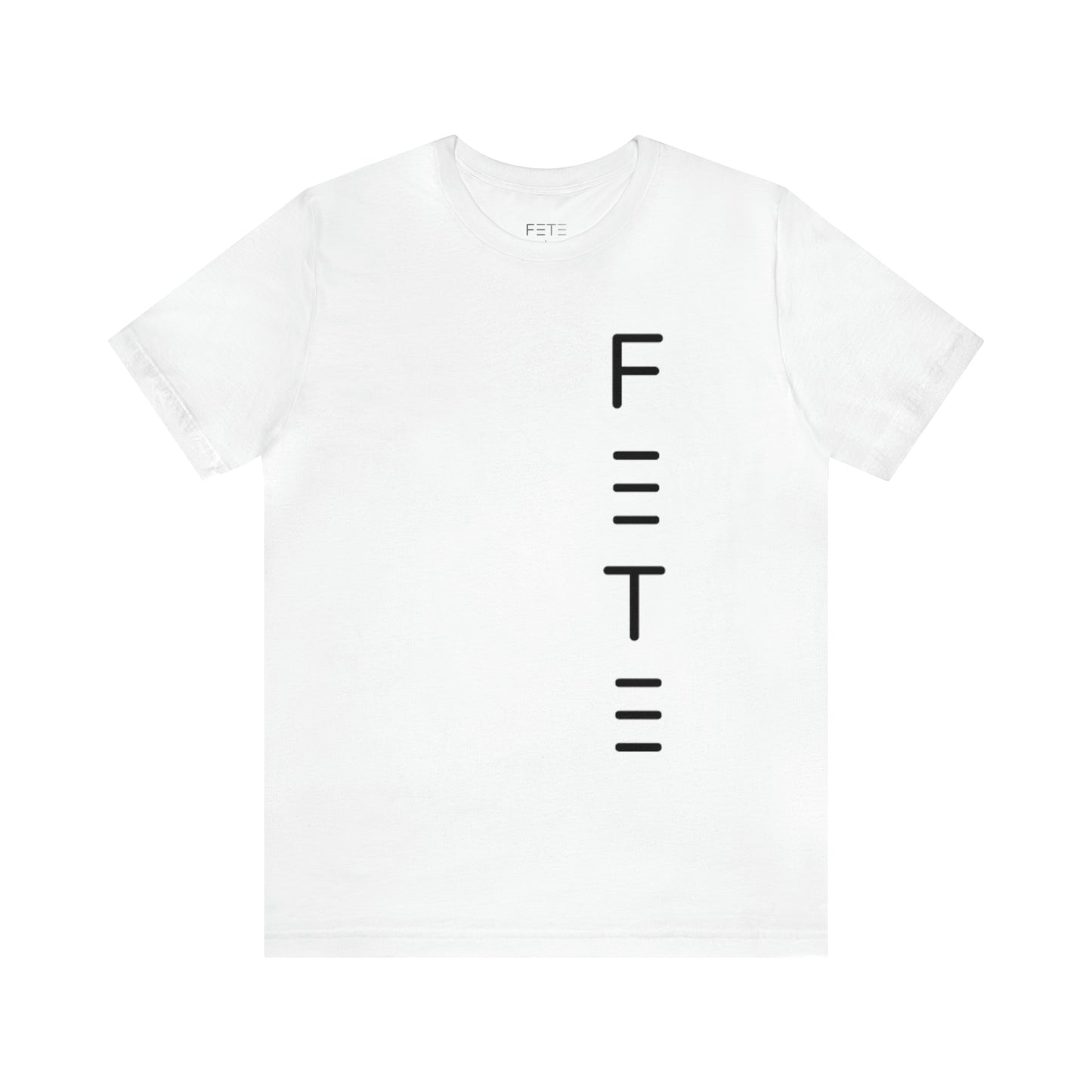 FETE Logo down  SS Tee