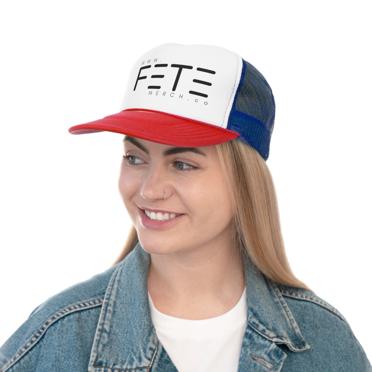 Fete domain Logo Trucker Caps