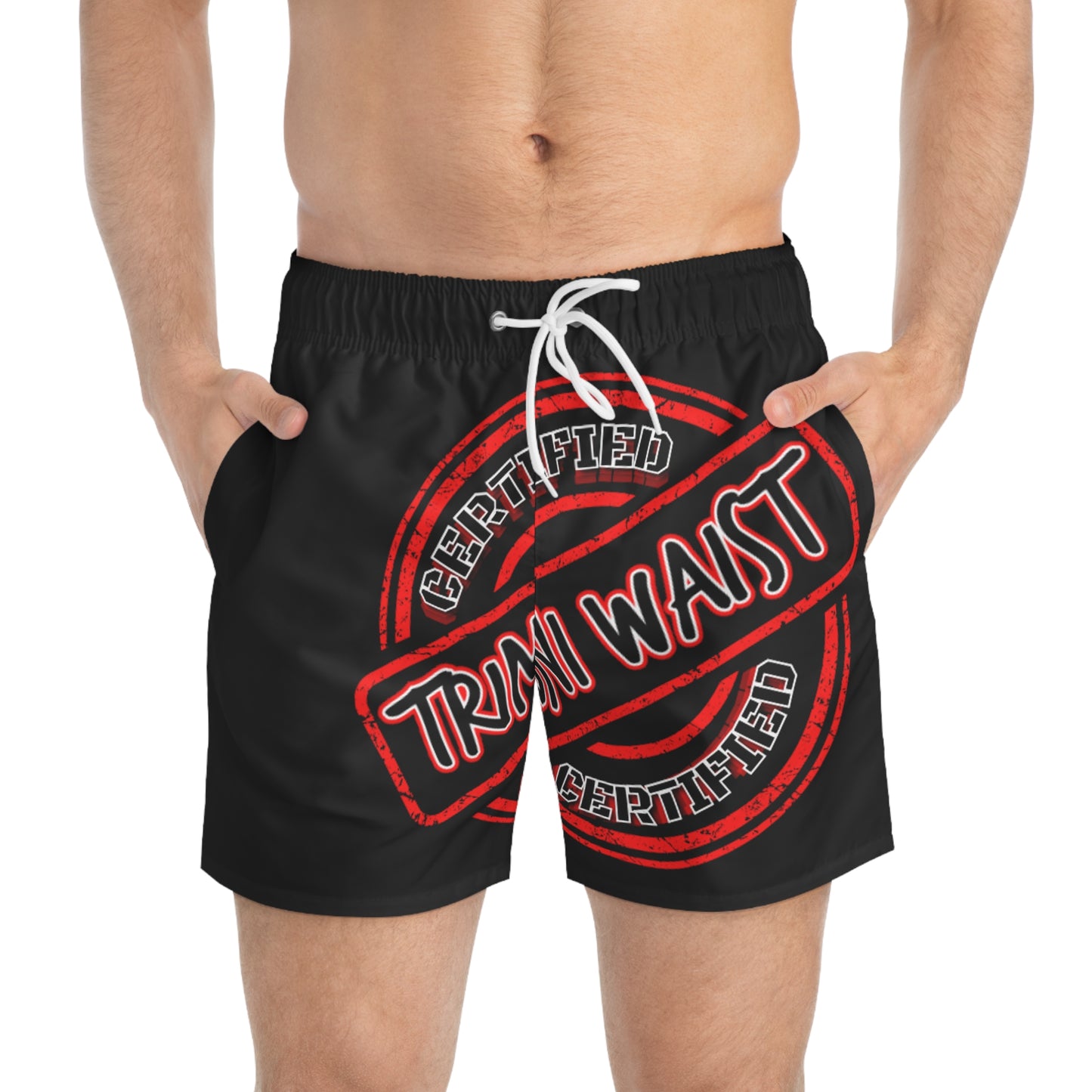 Keevo Certified -  Trini Waist -  Men's Fete Shorts (black)
