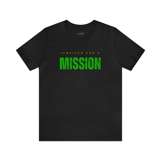 Jamaican on a Mission SS Tee