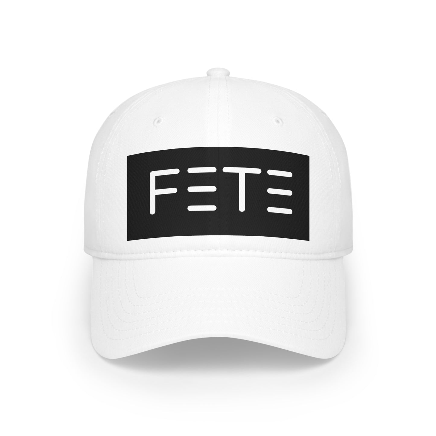 Fete Logo Low Profile Baseball Cap