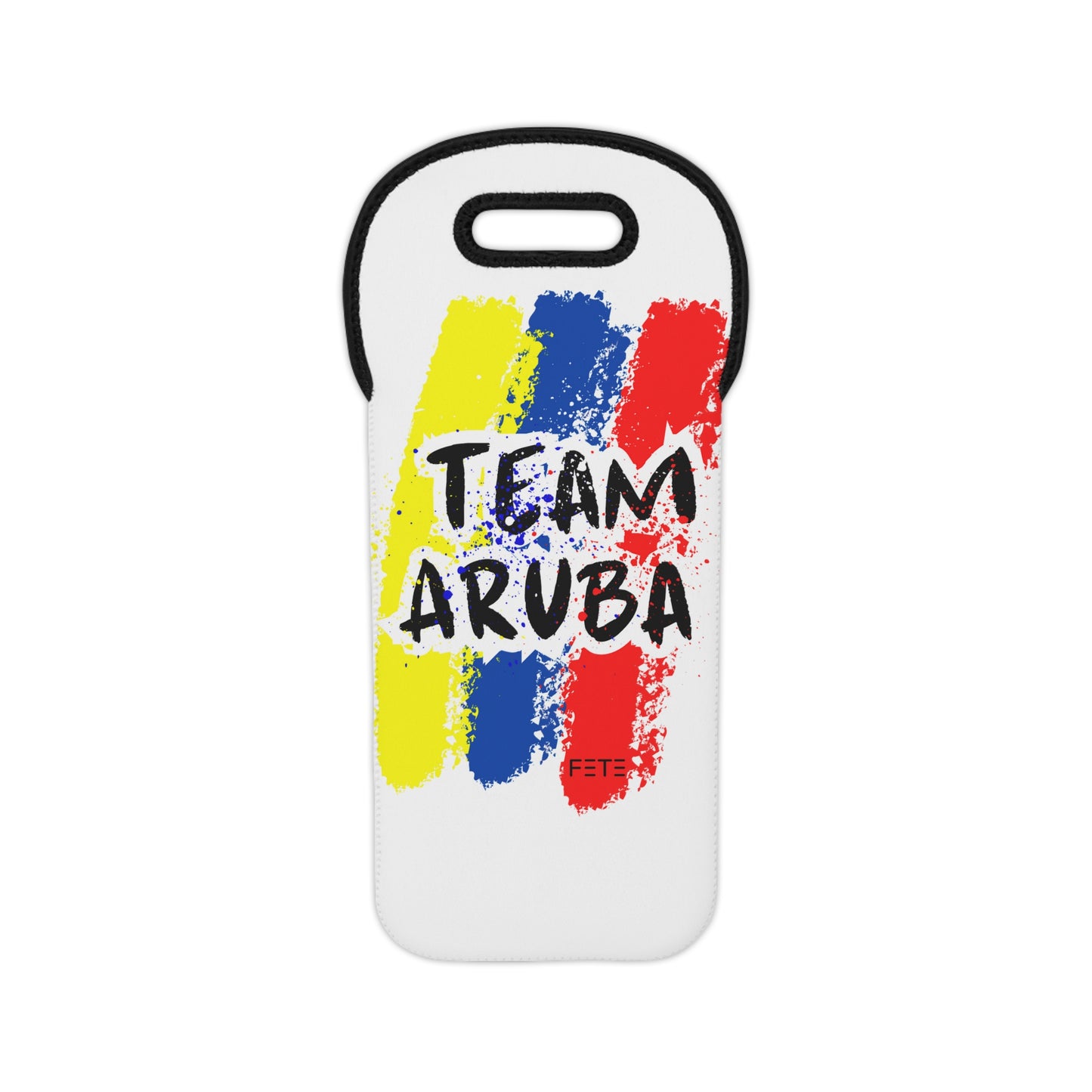 Team Aruba Wine Tote Bag