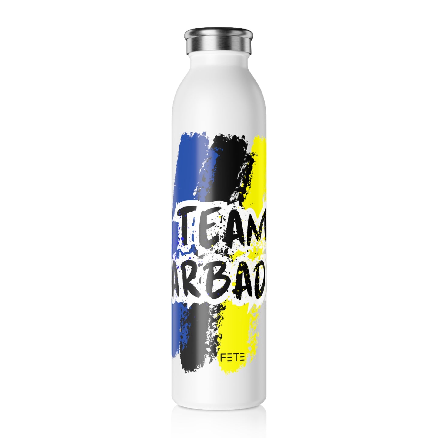 Team Barbados Slim Water Bottle