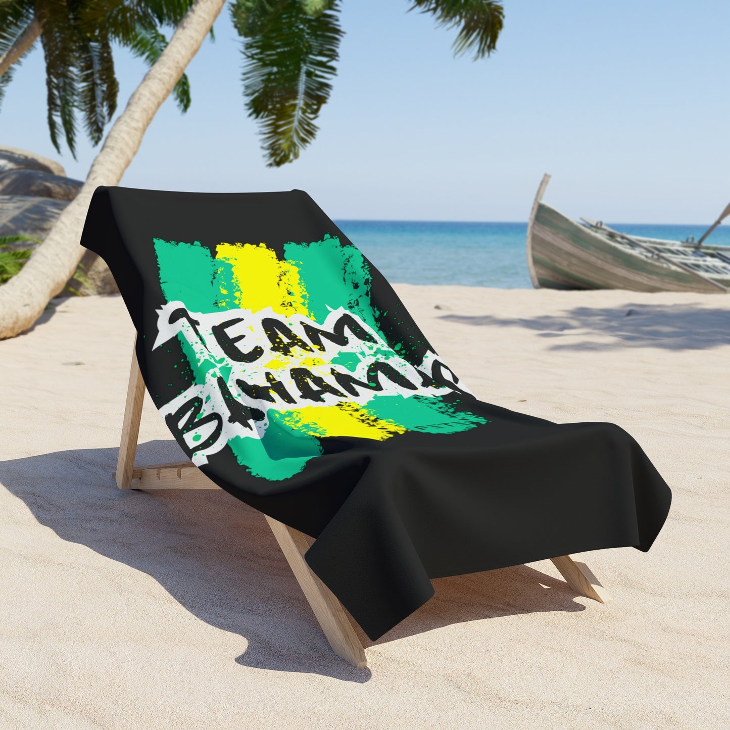 Team Bahamas Beach Towel