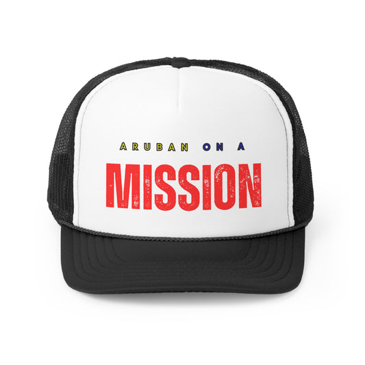 Aruban on a Mission Trucker Caps