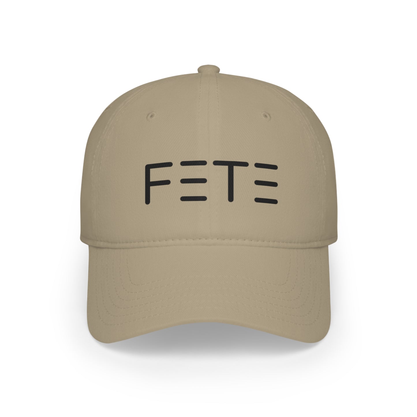 Fete Logo Low Profile Baseball Cap