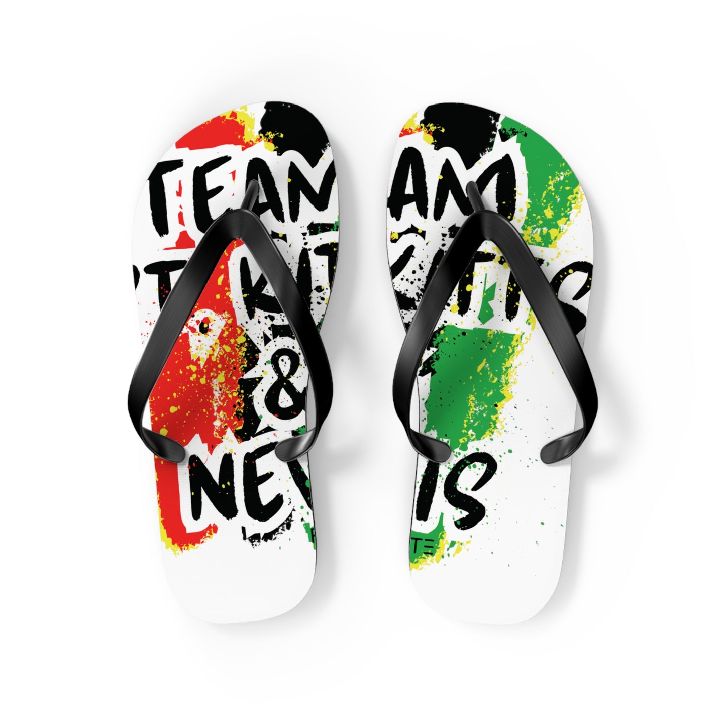 Team St. Kitts & Nevis Flip Flops