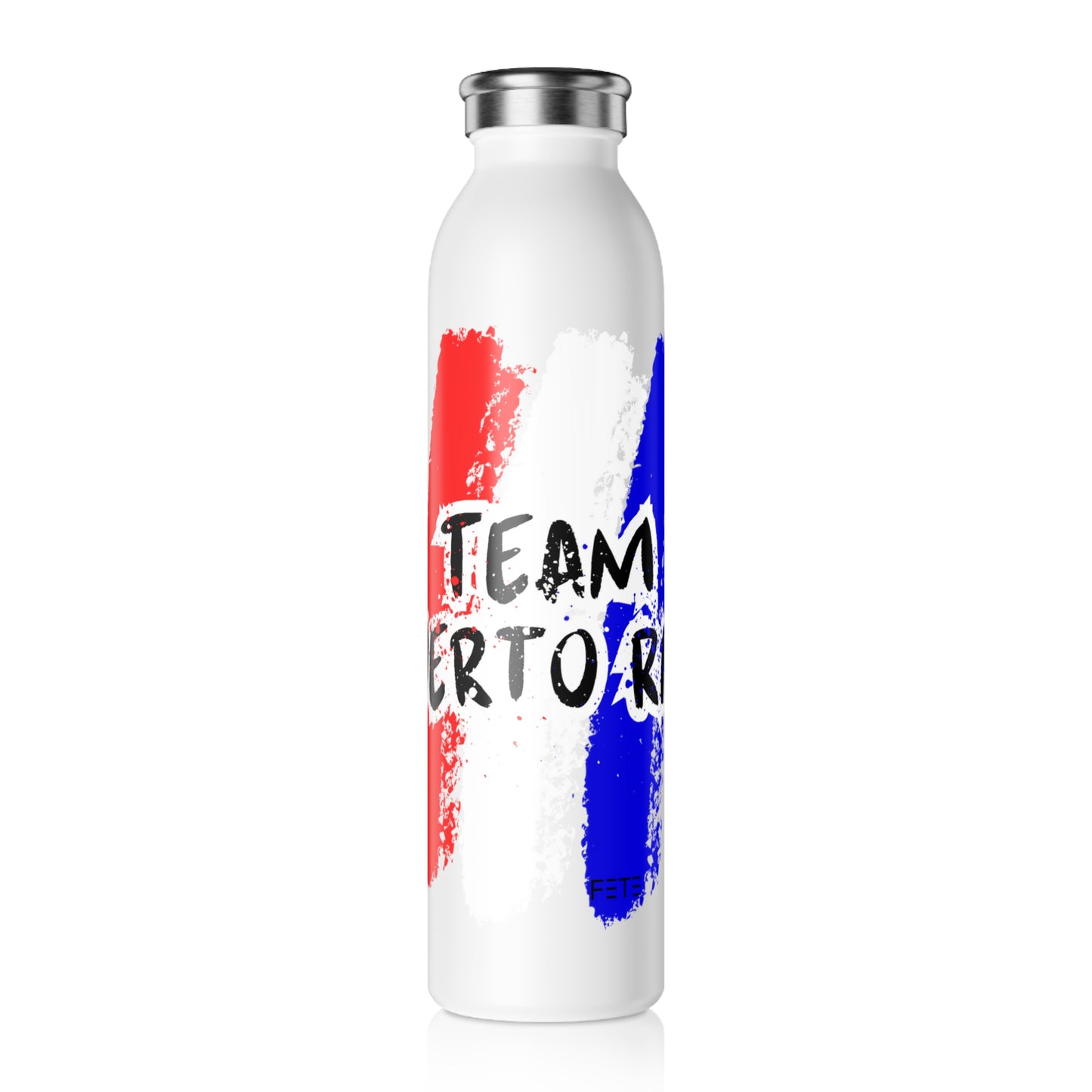 Team Puerto Rico Slim Water Bottle