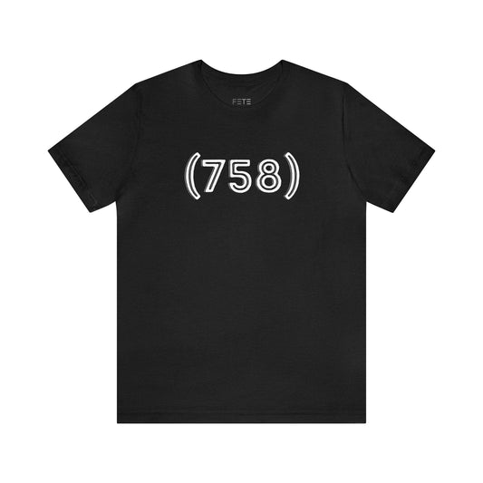 St. Lucia Area Code SS Tee