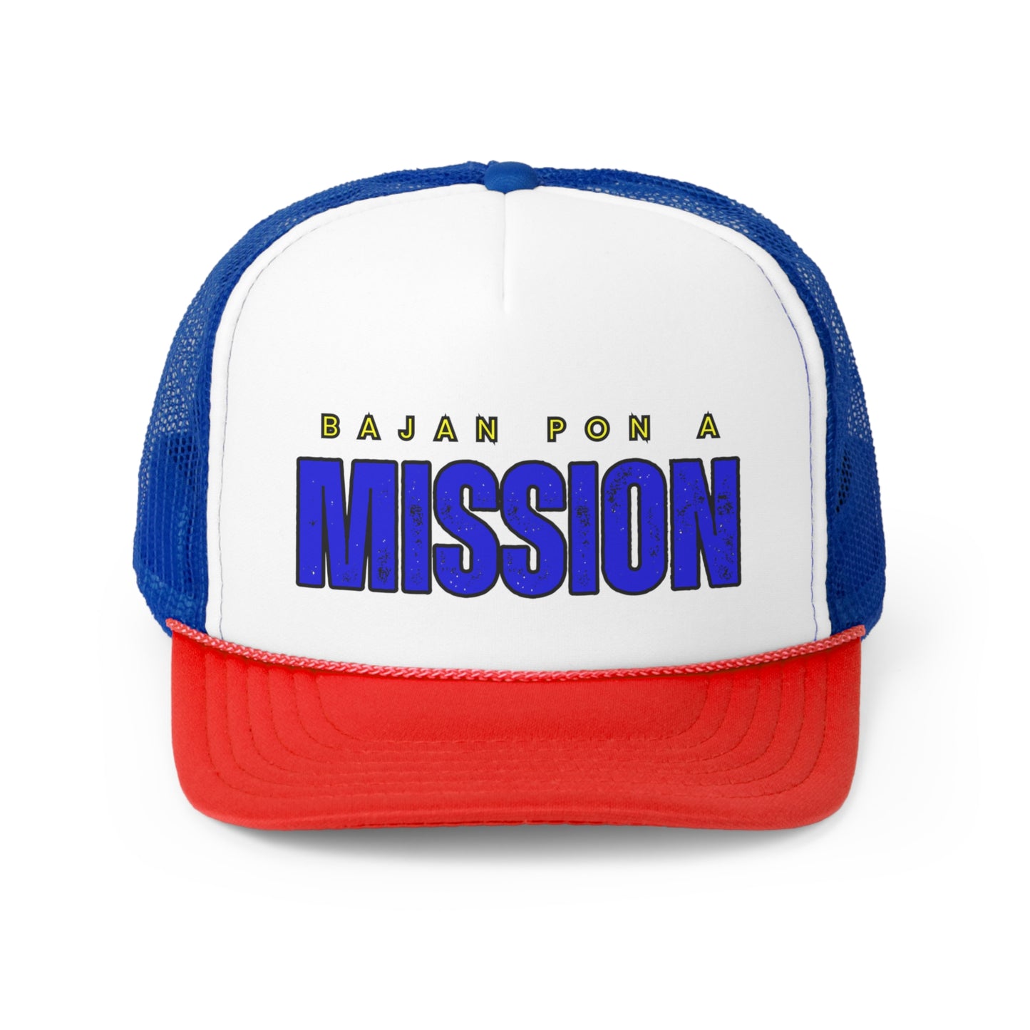 Bajan on a Mission Trucker Caps