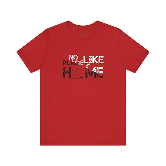 No Place Like Home (red) - Mical Teja - SS Tee