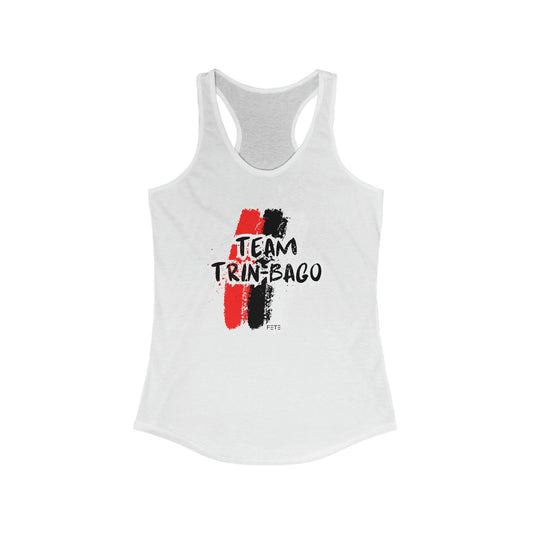 Team Trin-Bago Women's Ideal Racerback Tank