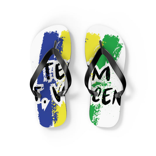 Team St. Vincent Flip Flops