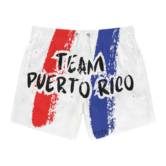 Team Puerto Rico Swim Trunks (AOP)